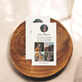 Tarjeta De Visita Influencia de los medios sociales en el código QR