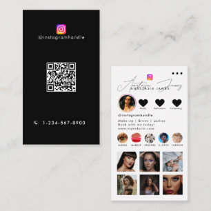 Tarjeta De Visita Influencier Fuente de Fotografía Medios Sociales C