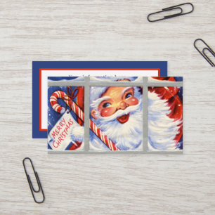 Tarjeta De Visita información adicional de origen retro vintage de 