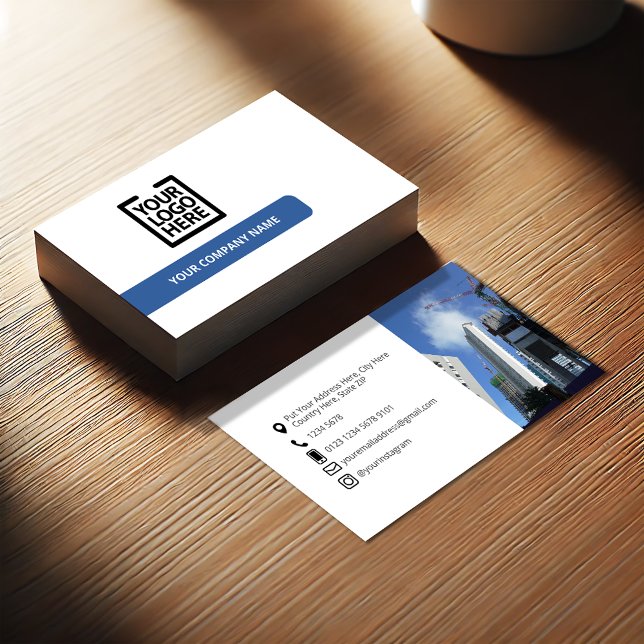 Tarjeta De Visita Información general de la empresa de plantillas (Subido por el creador)