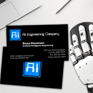Tarjeta De Visita Ingeniería de inteligencia artificial