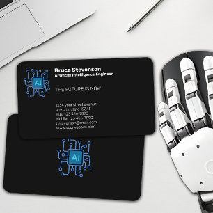 Tarjeta De Visita Ingeniero de inteligencia artificial