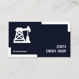 Tarjeta De Visita Ingeniero de Petróleo y Gas QR