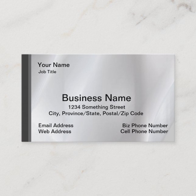 Tarjeta De Visita Ingeniero del Millwright de Pipefitter del (Anverso)