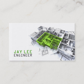 Tarjeta De Visita Ingeniero, Ingeniería, Arquitecto, Constructor