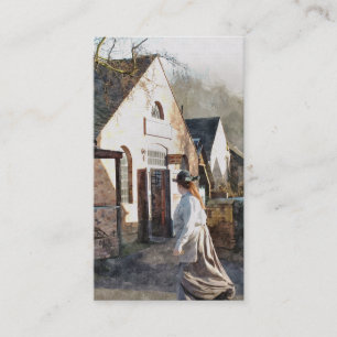 TARJETA DE VISITA INGLATERRA VICTORIANA