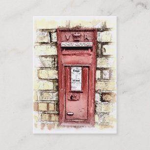 TARJETA DE VISITA INGLATERRA VICTORIANA
