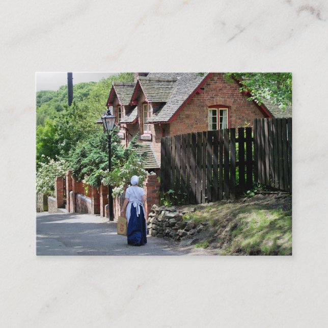 TARJETA DE VISITA INGLATERRA VICTORIANA (Anverso)