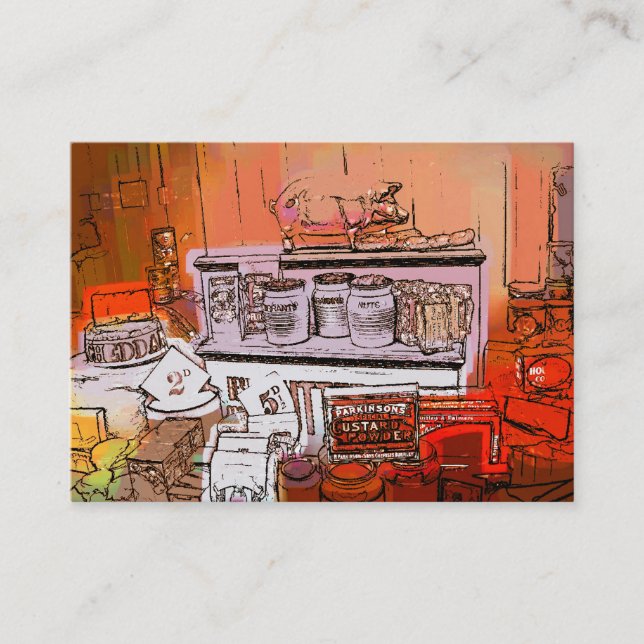 TARJETA DE VISITA INGLATERRA VICTORIANA (Anverso)