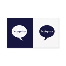 Inglés-español del intérprete