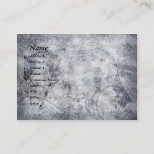 Tarjeta de visita inglesa del caballo del Grunge