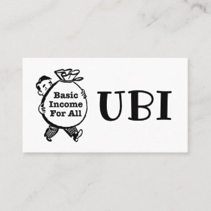 Tarjeta De Visita Ingresos Básicos Para Todos
