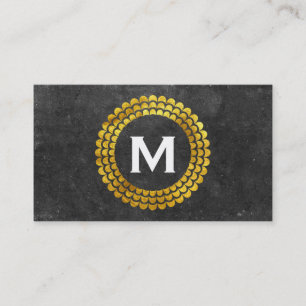 Tarjeta De Visita Inicial   Expansión de elementos (oro)