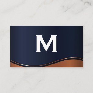Tarjeta De Visita Inicial   Onda metálica