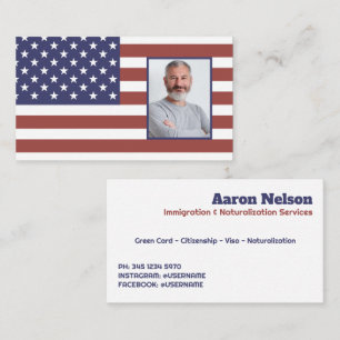 Tarjeta De Visita Inmigración de ciudadanos de 🗽
