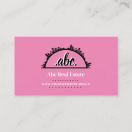 Tarjeta de visita inmobiliaria