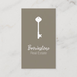 Tarjeta de visita inmobiliaria