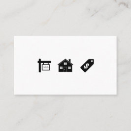 Tarjeta de visita inmobiliaria