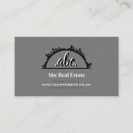 Tarjeta de visita inmobiliaria