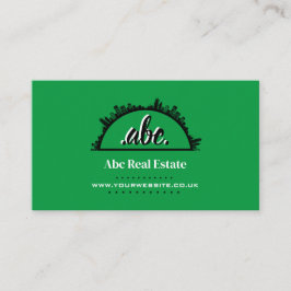 Tarjeta de visita inmobiliaria