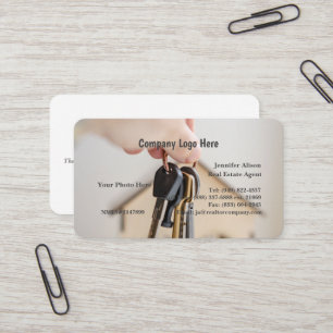 Tarjeta de visita inmobiliaria