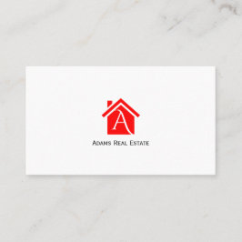 Tarjeta de visita inmobiliaria