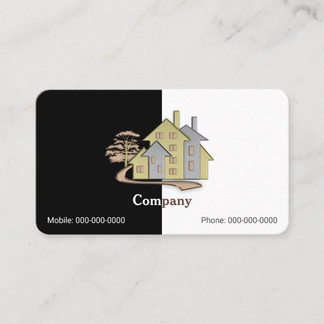 Tarjeta De Visita Inmobiliaria (Anverso)