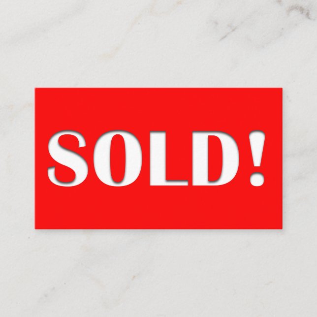 Tarjeta De Visita Inmobiliaria (Anverso)