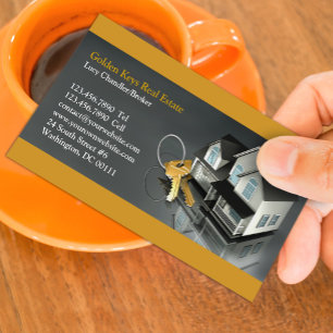 Tarjeta de visita inmobiliaria
