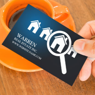 Tarjeta de visita inmobiliaria