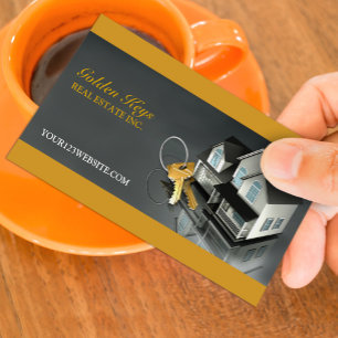 Tarjeta de visita inmobiliaria