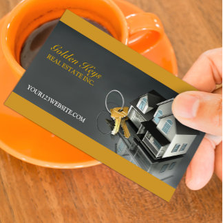 Tarjeta de visita inmobiliaria