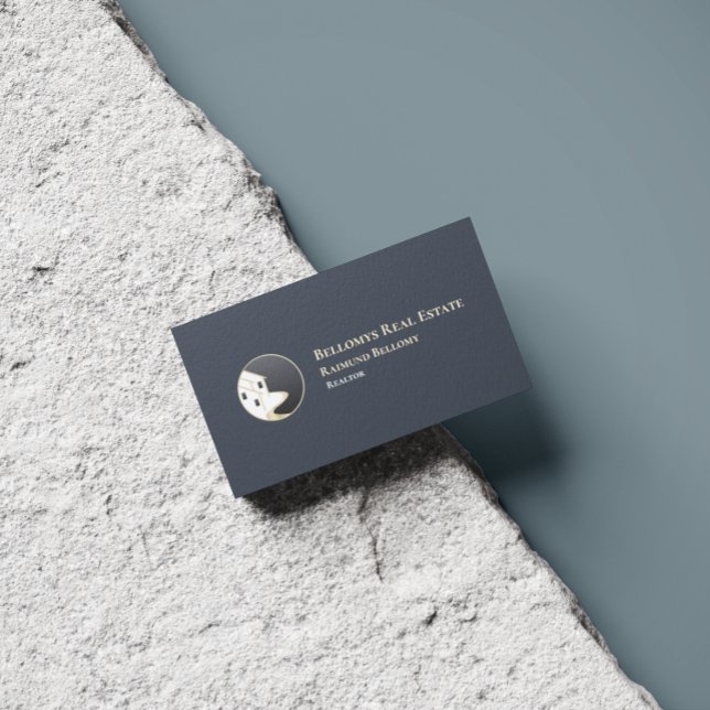 Tarjeta de visita inmobiliaria (Real Estate Business Card)