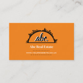 Tarjeta de visita inmobiliaria