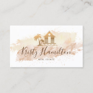 Tarjeta De Visita inmobiliaria casa profesional inmobiliaria inmobil