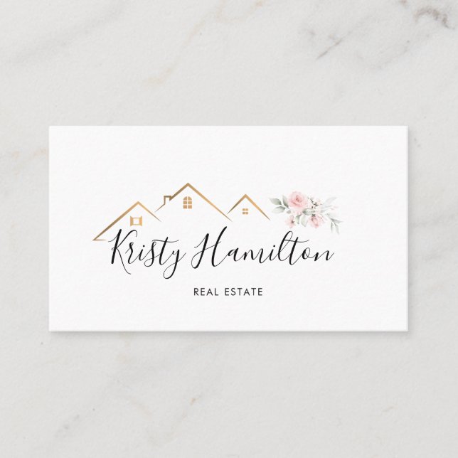 Tarjeta De Visita inmobiliaria inmobiliaria inmobiliaria inmobiliari (Anverso)