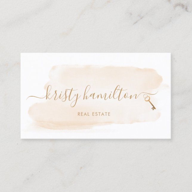 Tarjeta De Visita inmobiliaria inmobiliaria profesional inmobiliaria (Anverso)