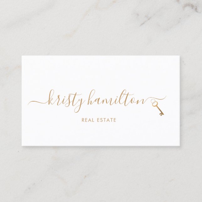 Tarjeta De Visita inmobiliaria inmobiliaria profesional inmobiliaria (Anverso)