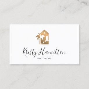 Tarjeta De Visita inmobiliaria profesional beach house bnb photo