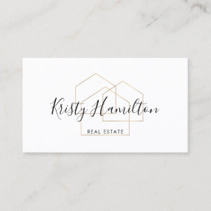 Tarjeta De Visita inmobiliaria profesional inmobiliaria inmobiliaria