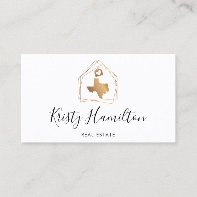 Tarjeta De Visita inmobiliaria profesional inmobiliaria inmobiliaria (Anverso)