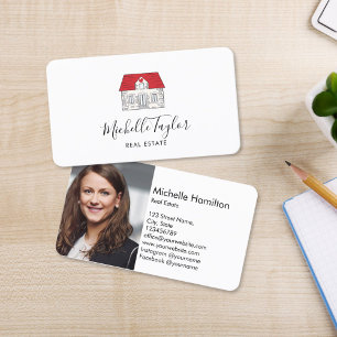 Tarjeta De Visita inmobiliaria profesional inmobiliaria inmobiliaria