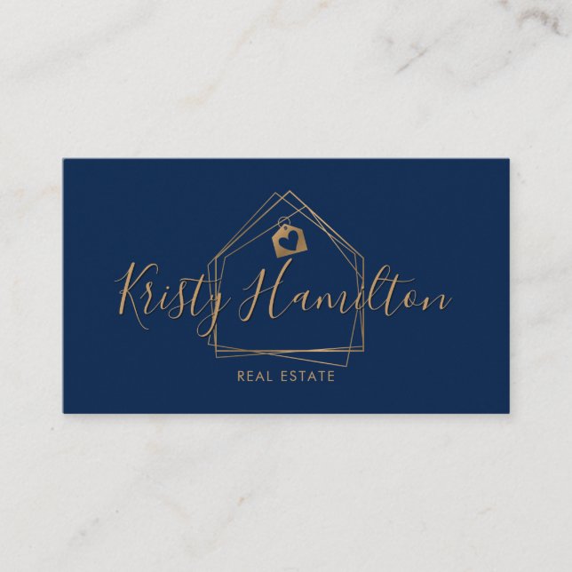 Tarjeta De Visita inmobiliaria profesional inmobiliaria inmobiliaria (Anverso)