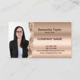 Tarjeta De Visita Inmobiliaria Profesional Insertar o Añadir foto