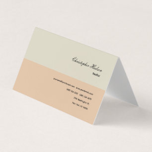 Tarjeta De Visita Inmobiliaria Profesional Realtor Simple