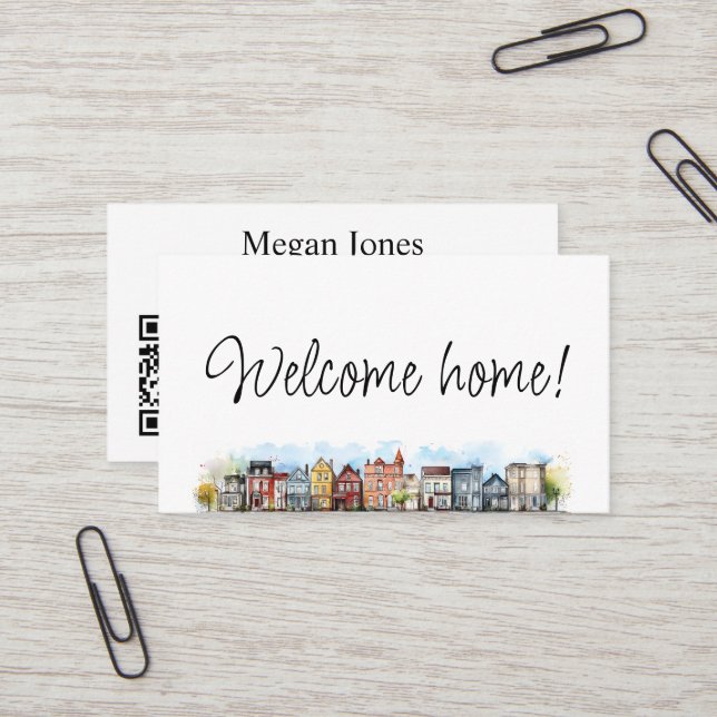 Tarjeta De Visita Inmobiliaria, Realtor, Broker (Anverso/Reverso In Situ)