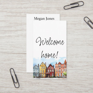 Tarjeta De Visita Inmobiliaria, Realtor, Broker