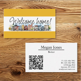 Tarjeta De Visita Inmobiliaria, Realtor, Broker