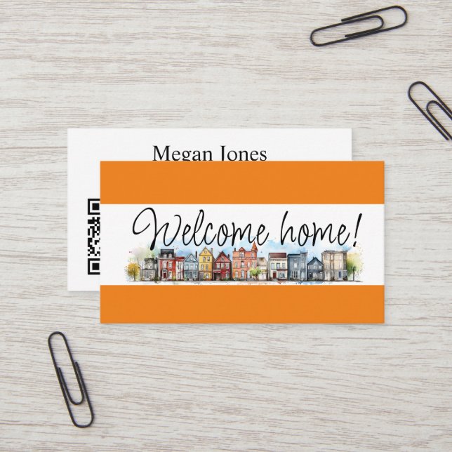 Tarjeta De Visita Inmobiliaria, Realtor, Broker (Anverso/Reverso In Situ)