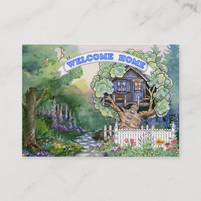 Tarjeta de visita inmobiliaria - SRF (Anverso)